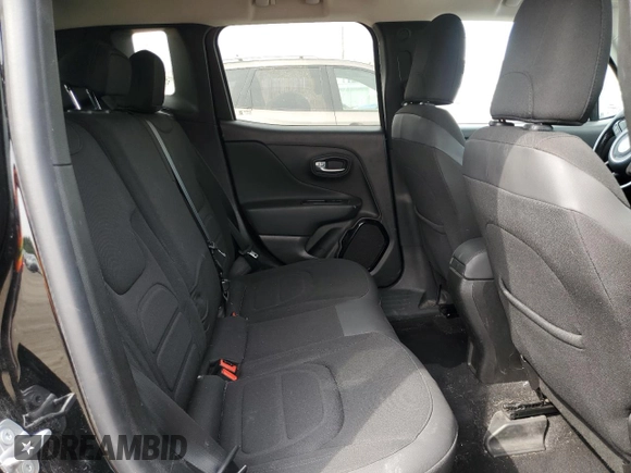 2017 Jeep Renegade Latitude with VIN ZACCJABBXHPF27614, listed as a Copart auction lot 59770505 with 95,981 mi miles and Salvage title. Bid and sale history available at DreamBid. Image 11.