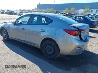 2015 Mazda 3 i SV with VIN JM1BM1T75F1258853, listed as a IAAI auction lot 41279651 with 36,437 mi miles. Bid and sale history available at carsss.com. Image 3.