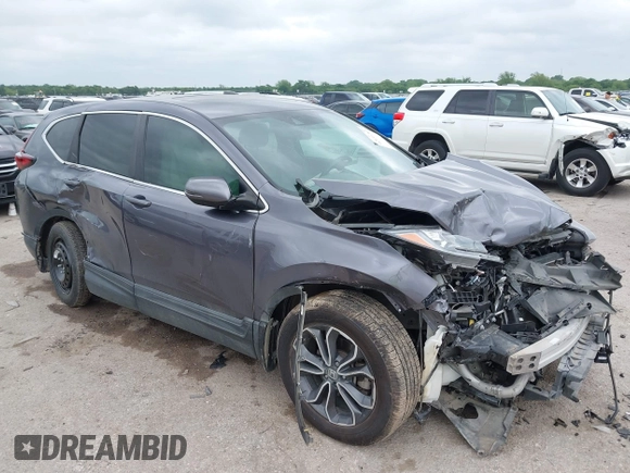 2020 Honda CR-V EX-L z VIN 7FARW1H87LE008872, wystawiony jako IAAI lot #42131283 z przebiegiem 61 482 mil mil oraz . Historia ofert i sprzedaży dostępna na DreamBid. Obrazek 1.
