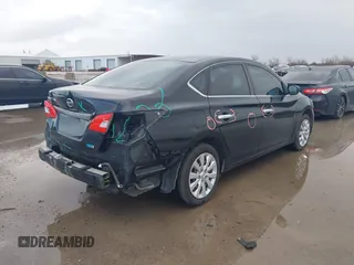 2013 Nissan Sentra S with VIN 3N1AB7AP2DL672124, listed as a IAAI auction lot 41717619 with 154,610 mi miles and . Bid and sale history available at DreamBid. Image 4.