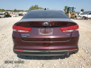 2018 Kia Optima EX with VIN 5XXGU4L33JG261171, listed as a Copart auction lot 75410104 with 66,357 mi miles and Salvage Title. Bid and sale history available at carsss.com. Image 6.