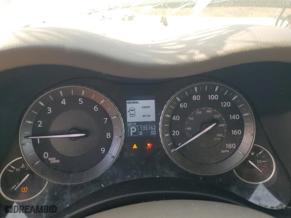 2011 Infiniti M37 with VIN JN1BY1APXBM320086, listed as a Copart auction lot 51016935 with 135,162 mi miles and Clean Title. Bid and sale history available at carsss.com. Image 9.