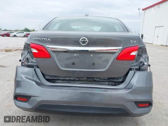 2019 Nissan Sentra SV with VIN 3N1AB7AP0KY393710, listed as a IAAI auction lot 42077504 with 46,445 mi miles and . Bid and sale history available at DreamBid. Image 17.