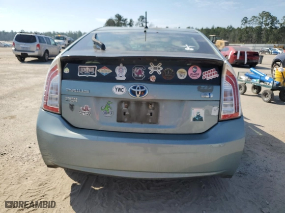 2013 Toyota Prius One with VIN JTDKN3DU7D5647125, listed as a Copart auction lot 47141885 with 263,194 mi miles and Salvage Title. Bid and sale history available at carsss.com. Image 6.
