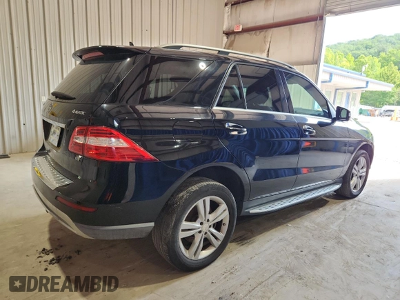 2013 Mercedes-Benz M 350 with VIN 4JGDA5HB8DA197318, listed as a Copart auction lot 64134365 with 134,220 mi miles and Clean title. Bid and sale history available at DreamBid. Image 3.