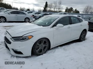 2017 Ford Fusion Sport with VIN 3FA6P0VP4HR188454, listed as a Copart auction lot 88583475 with 77,839 mi miles and Salvage Title. Bid and sale history available at carsss.com. Image 1.