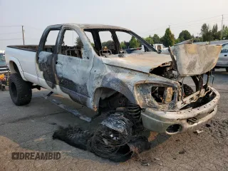 2007 Dodge Ram 3500 SLT with VIN 3D7MX38A77G785141, listed as a Copart auction lot 70467914 with 0 mi miles and Salvage Title. Bid and sale history available at carsss.com. Image 4.