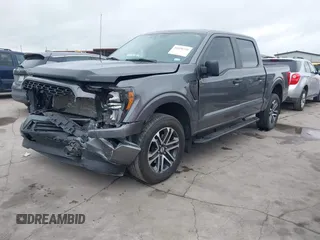 2023 Ford F-150 XL with VIN 1FTFW1E52PKE62836, listed as a IAAI auction lot 41898708 with 28,925 mi miles. Bid and sale history available at carsss.com. Image 2.