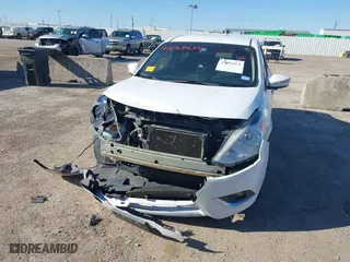 2017 Nissan Versa Sedan SV with VIN 3N1CN7AP4HL845311, listed as a IAAI auction lot 41693054 with 166,157 mi miles. Bid and sale history available at carsss.com. Image 6.