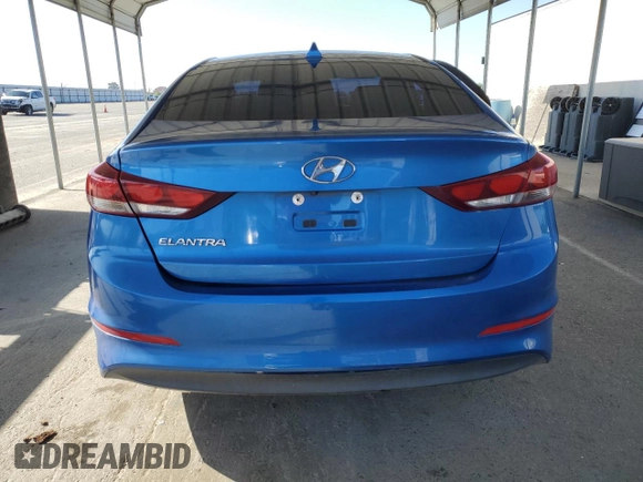 2017 Hyundai Elantra SE with VIN 5NPD84LF3HH020307, listed as a Copart auction lot 51839375 with 112,522 mi miles and Salvage title. Bid and sale history available at DreamBid. Image 6.