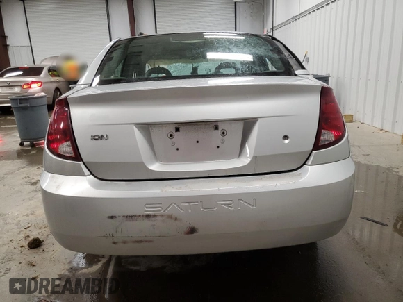 2007 Saturn ION with VIN 1G8AJ55F97Z134565, listed as a Copart auction lot 51500145 with 0 mi miles and Salvage Title. Bid and sale history available at carsss.com. Image 6.