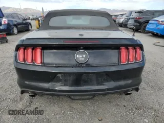 2015 Ford Mustang GT Premium with VIN 1FATP8FF8F5329274, listed as a Copart auction lot 86658534 with 27,678 mi miles and Salvage title. Bid and sale history available at DreamBid. Image 6.