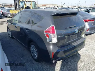 2017 Toyota Prius v Two with VIN JTDZN3EU6HJ057203, listed as a IAAI auction lot 41544512 with 116,663 mi miles. Bid and sale history available at carsss.com. Image 3.