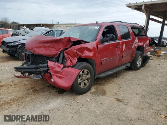 2014 GMC Yukon XL SLT with VIN 1GKS1KE00ER109785, listed as a Copart auction lot 48240915 with 246,193 mi miles and Salvage Title. Bid and sale history available at carsss.com. Image 1.
