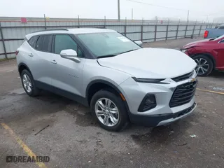 2021 Chevrolet Blazer LT with VIN 3GNKBDRS5MS511594, listed as a IAAI auction lot 41135245 with 73,304 mi miles. Bid and sale history available at carsss.com. Image 1.