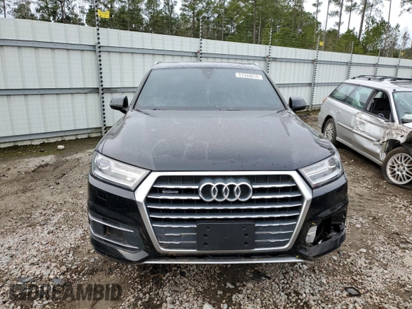 2018 Audi Q7 with VIN WA1AHBF78JD047861, listed as a Copart auction lot 37344014 with 50,318 mi miles and . Bid and sale history available at DreamBid. Image 5.