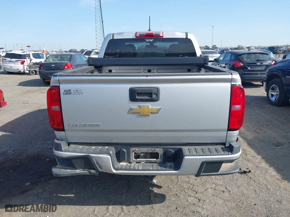 2018 Chevrolet Colorado 2WD Work Truck with VIN 1GCGSBEA0J1189525, listed as a IAAI auction lot 41898384 with 33,748 mi miles. Bid and sale history available at carsss.com. Image 16.