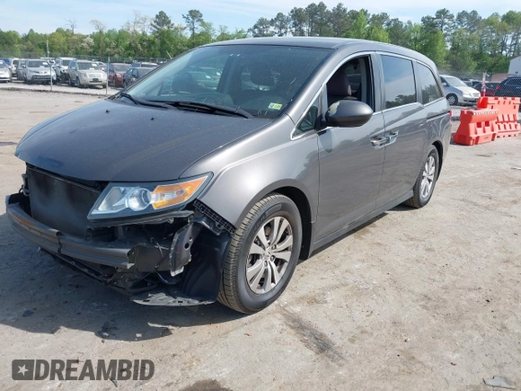 2015 Honda Odyssey EX with VIN 5FNRL5H41FB073424, listed as a IAAI auction lot 42109343 with 132,904 mi miles and . Bid and sale history available at DreamBid. Image 18.