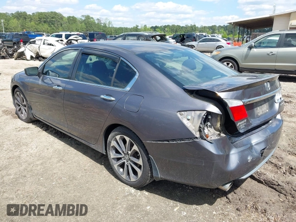 2014 Honda Accord Sport with VIN 1HGCR2F56EA288112, listed as a IAAI auction lot 41943936 with 237,900 mi miles and . Bid and sale history available at DreamBid. Image 3.