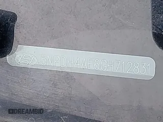 2016 Hyundai Elantra SE z VIN 5NPDH4AE6GH712831, wystawiony jako IAAI lot #40330106 z przebiegiem 186 539 mil mil oraz . Historia ofert i sprzedaży dostępna na DreamBid. Obrazek 9.