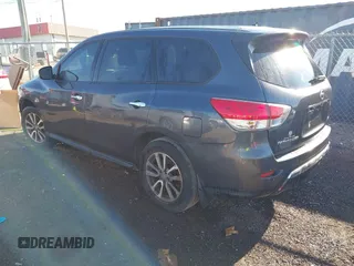 2013 Nissan Pathfinder SL with VIN 5N1AR2MM3DC665977, listed as a IAAI auction lot 41897051 with 242,658 mi miles and . Bid and sale history available at DreamBid. Image 3.