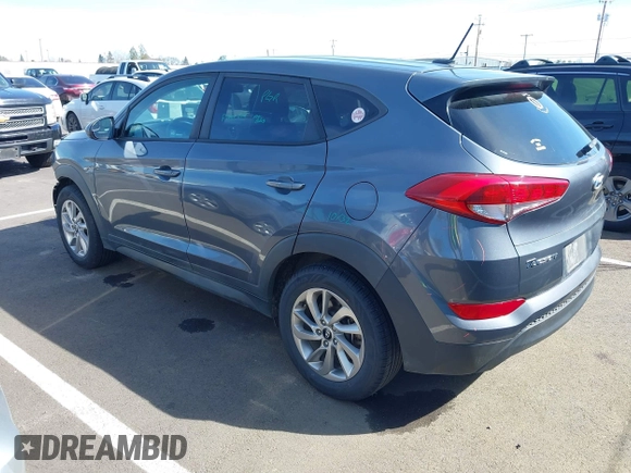 2017 Hyundai Tucson SE with VIN KM8J23A41HU535520, listed as a IAAI auction lot 41858164 with 85,200 mi miles and . Bid and sale history available at DreamBid. Image 3.