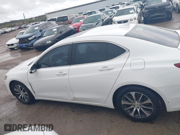2015 Acura TLX with VIN 19UUB1F39FA020674, listed as a IAAI auction lot 41964784 with 98,579 mi miles and . Bid and sale history available at carsss.com. Image 15.