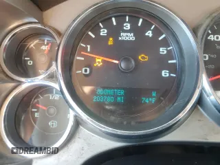 2012 Chevrolet Silverado 1500 LT with VIN 1GCRKSE70CZ302178, listed as a Copart auction lot 52962025 with 203,780 mi miles and Salvage Title. Bid and sale history available at DreamBid. Image 9.