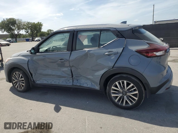 2023 Nissan Kicks SV with VIN 3N1CP5CV0PL482546, listed as a Copart auction lot 53935595 with 27,064 mi miles and Non Repairable. Bid and sale history available at carsss.com. Image 2.