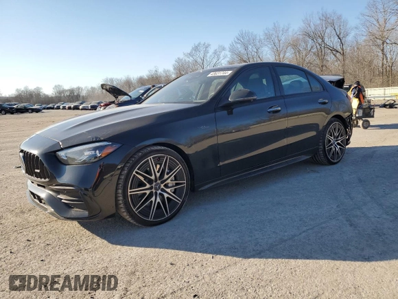2023 Mercedes-Benz C 43 AMG z VIN W1KAF8HB7PR114189, wystawiony jako Copart lot #43631744 z przebiegiem 1 687 mil mil oraz . Historia ofert i sprzedaży dostępna na DreamBid. Obrazek 1.
