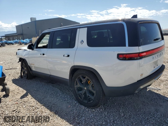 2023 Rivian R1S Launch Edition z VIN 7PDSGABLXPN004161, wystawiony jako Copart lot #67390954 z przebiegiem Nie podano mil oraz Szkody całkowita. Historia ofert i sprzedaży dostępna na DreamBid. Obrazek 2.