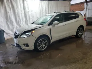 2020 Buick Envision Essence with VIN LRBFX2SA4LD155394, listed as a Copart auction lot 56467495 with 21,608 mi miles and Salvage Title. Bid and sale history available at DreamBid. Image 1.