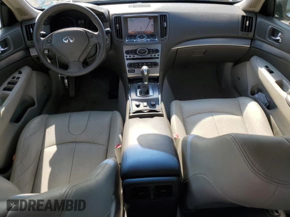 2015 Infiniti Q40 with VIN JN1CV6AR3FM524441, listed as a Copart auction lot 52998465 with 0 mi miles and Salvage Title. Bid and sale history available at carsss.com. Image 8.