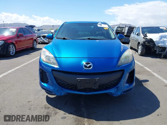 2012 Mazda Mazda3 i Touring with VIN JM1BL1V76C1602184, listed as a IAAI auction lot 42045274 with 117,600 mi miles. Bid and sale history available at carsss.com. Image 6.