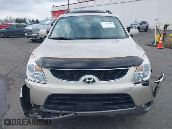 2009 Hyundai Veracruz GLS with VIN KM8NU73C39U081277, listed as a IAAI auction lot 41657976 with 80,605 mi miles and . Bid and sale history available at DreamBid. Image 6.