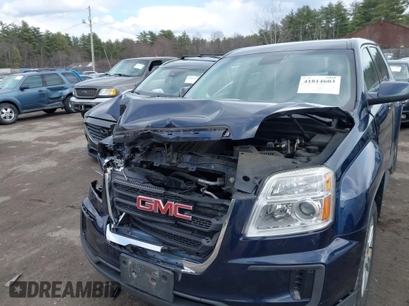2016 GMC Terrain SLE with VIN 2GKFLSEK8G6230849, listed as a IAAI auction lot 41814603 with 69,361 mi miles. Bid and sale history available at carsss.com. Image 6.