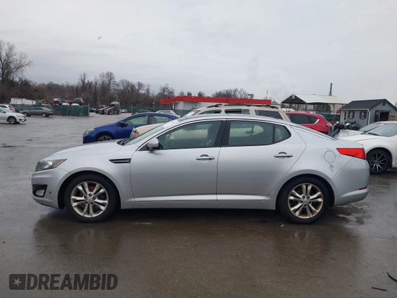 2013 Kia Optima EX with VIN 5XXGN4A78DG187706, listed as a IAAI auction lot 41424932 with 116,625 mi miles and . Bid and sale history available at DreamBid. Image 14.