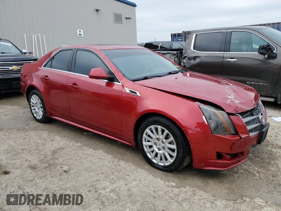 2011 Cadillac CTS Sedan Luxury with VIN 1G6DG5EY8B0108669, listed as a Copart auction lot 47100185 with 109,760 mi miles and Clean Title. Bid and sale history available at carsss.com. Image 4.