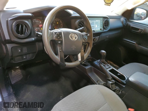 2020 Toyota Tacoma SR with VIN 5TFRX5GN5LX166219, listed as a Copart auction lot 48526935 with 92,727 mi miles and Salvage Title. Bid and sale history available at DreamBid. Image 8.