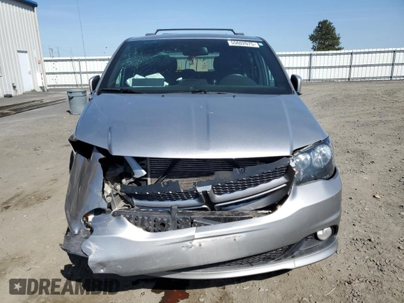 2019 Dodge Grand Caravan GT with VIN 2C4RDGEG2KR518937, listed as a Copart auction lot 55602075 with 80,881 mi miles and Salvage Title. Bid and sale history available at DreamBid. Image 5.