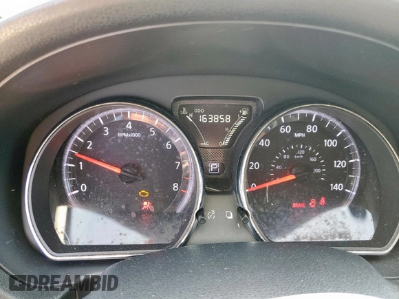 2016 Nissan Versa SV z VIN 3N1CN7AP2GL840543, wystawiony jako Copart lot #60089465 z przebiegiem 163 858 mil mil oraz Szkoda całkowita • Salvage title. Historia ofert i sprzedaży dostępna na DreamBid. Obrazek 9.