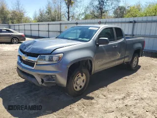 2018 Chevrolet Colorado 2WD Work Truck with VIN 1GCHSBEA6J1299242, listed as a Copart auction lot 50182555 with 76,816 mi miles and Salvage Title. Bid and sale history available at carsss.com. Image 1.