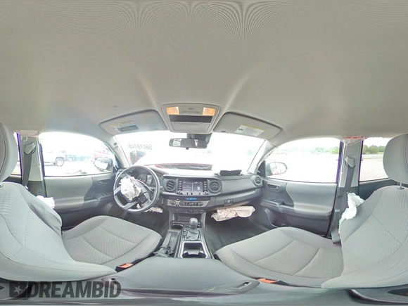 2022 Toyota Tacoma SR с VIN 3TMCZ5AN2NM482078, выставлен на аукционе Copart как лот 56019145 с пробегом 87 407 миль миль и Списание • Salvage title. История ставок и продаж доступна на DreamBid. Изображение 14.