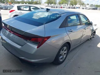 2022 Hyundai Elantra SE with VIN 5NPLL4AG5NH053830, listed as a IAAI auction lot 40403330 with 25,427 mi miles. Bid and sale history available at carsss.com. Image 4.