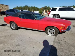 1970 Ford Mustang с VIN 0T01F165510, выставлен на аукционе Copart как лот 84385364 с пробегом 42 907 миль миль и Списание • Salvage title. История ставок и продаж доступна на DreamBid. Изображение 4.