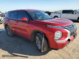 2024 Mitsubishi Outlander ES with VIN JA4J3UA81RZ063635, listed as a Copart auction lot 46426875 with 15,370 mi miles and Salvage Title. Bid and sale history available at carsss.com. Image 4.