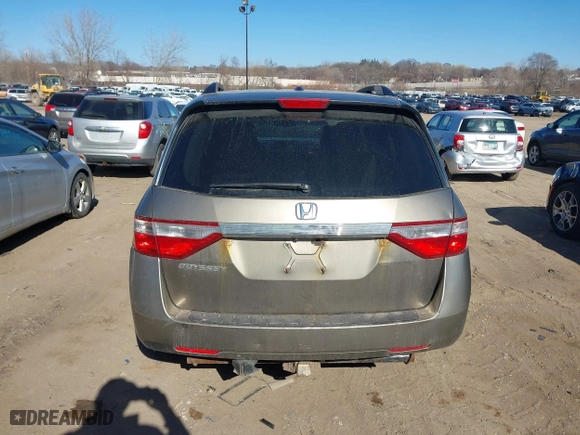 2011 Honda Odyssey EX-L with VIN 5FNRL5H69BB060271, listed as a IAAI auction lot 41872970 with 1 mi miles. Bid and sale history available at carsss.com. Image 16.