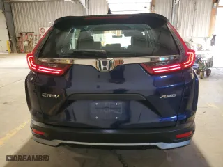 2020 Honda CR-V LX with VIN 2HKRW2H25LH639683, listed as a Copart auction lot 50752655 with 42,003 mi miles and Salvage Title. Bid and sale history available at carsss.com. Image 6.