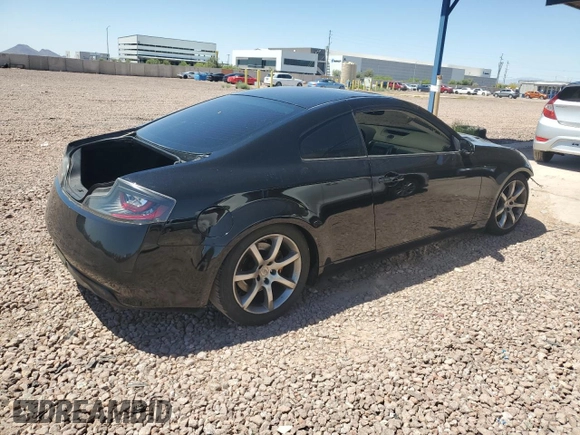 2004 Infiniti G35 w/Leather z VIN JNKCV54E84M811477, wystawiony jako Copart lot #53752825 z przebiegiem 124 140 mil mil oraz Szkoda całkowita • Salvage title. Historia ofert i sprzedaży dostępna na DreamBid. Obrazek 3.