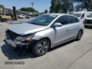 2018 Hyundai Ioniq SEL with VIN KMHC75LC0JU101637, listed as a Copart auction lot 62080075 with 277,848 mi miles and Salvage title. Bid and sale history available at DreamBid. Image 1.